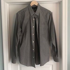 Banana Republic dress shirt white/black